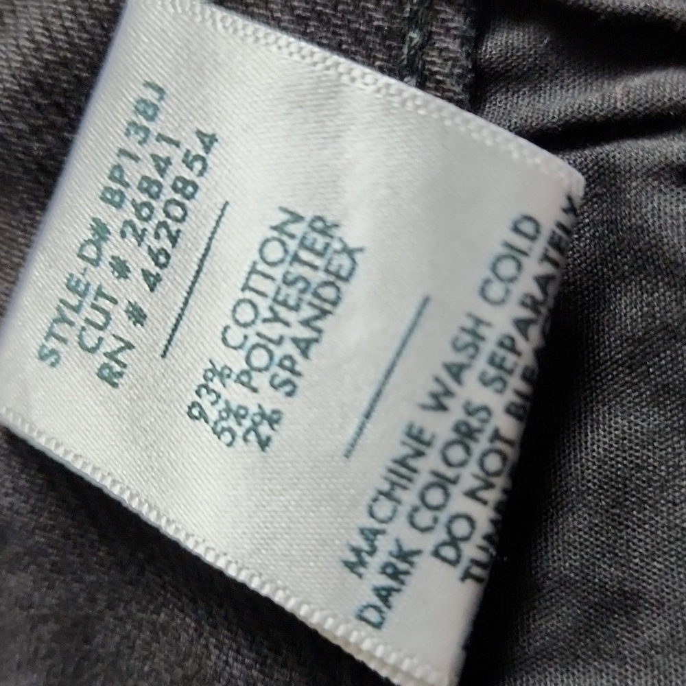 Just Black High Rise Raw Hem Jeans 29 NWT - Picture 3 of 3
